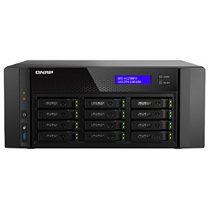 QAI-h1290FX QNAP - Servidor de armazenamento Edge AI com 12 baias all-flash