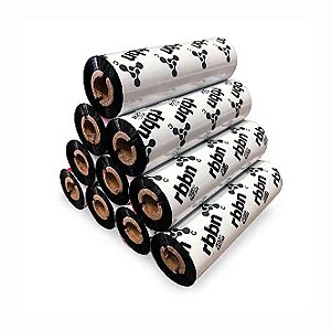 6 Rolos de Ribbon Cera 110mm x 74m