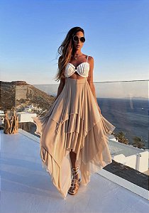 Vestido Oasis Nude