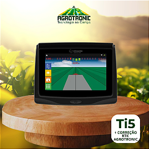 GPS HEXAGON TI5 + CORREÇÃO RTK AGROTRONIC