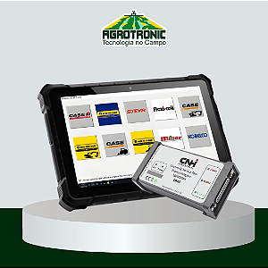 TABLET ROBUSTO WINDOWS PORTA SERIAL + SCANNER DPA CNH SERVICE TOOL + SOFTWARE