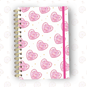 Caderno Heartbeat | A5 ou Colegial | Fixo ou Reposicionável