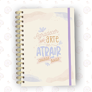 Caderno Cloudy | A5 ou Colegial | Fixo ou Reposicionável
