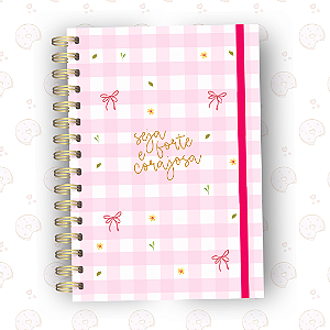 Caderno Lacinhos | A5 ou Colegial | Fixo ou Reposicionável