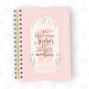 Caderno Sonho | A5 ou Colegial | Fixo ou Reposicionável