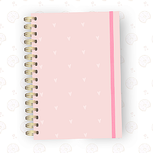 Caderno Amora | A5 ou Colegial | Fixo ou Reposicionável