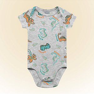 Body baby masculino em malha 100% algodão