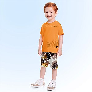 Conjunto Infantil Masculino 100% algodão FAKINI
