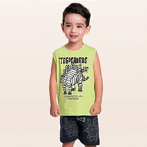 Conjunto Regata em Malha 100%algodão Masculino - FAKINI