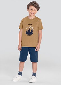 Conjunto Infantil Masculino Bordado Mundi