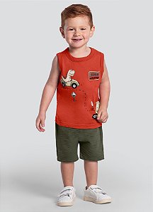 Conjunto Infantil Masculino Regata Brandili