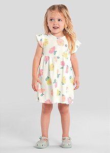Vestido infantil menina florido Brandili cod0059