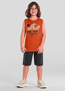 Conjunto infantil menino de surf Brandili