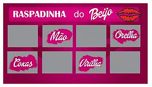 RASPADINHA DO BEIJO