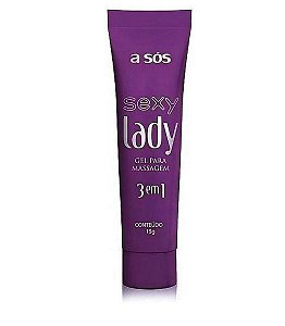 Vestin Sexy 6419 Gel Excitante Adstringente E Lubrificante Sexy Lady 15g