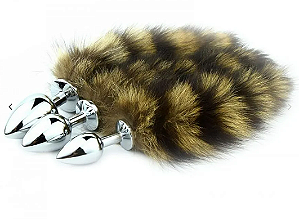 Plug Anal Cauda Rabo de Raposa