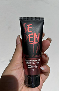 Sedenta Por Sexo – Gel Lubrificante Excitante e Adstringente com Glitter