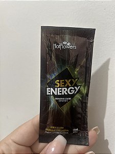 Sexy Energy Energético Líquido Extra Forte Masculino  10ml Hot Flowers