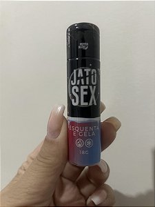 Gel oral esquenta e gela - cereja  (bala Halls vermelha) Jato Sex