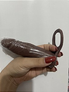 Anel companheiro para dupla penetração 13,1x3 cm