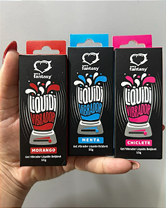 Liquidi Gel Vibrador Líquido treme Beijável