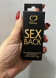 Gel Anal Dessensibilizante Refrescante SEX BACK "anestesico"