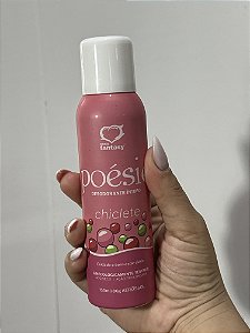 DESODORANTE POESIE CHICLETE  AEROSOL JATO SECO