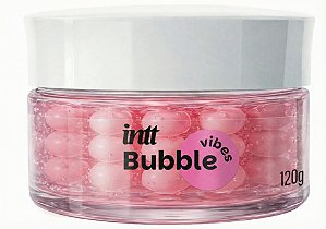 Bubble vibes produto 3 em 1, com esferas de ativação e aroma de chiclete – 120g