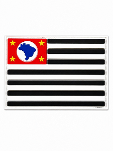 EMBORRACHADO - BANDEIRA SP (BORDA BRANCA)