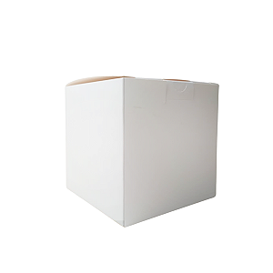 Caixa Branca para Canecas 10x10x10cm Pacotes c/50 Unds.