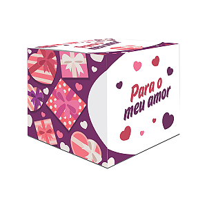 Caixas para Canecas Dia dos Namorados C/250 - 10x10x10cm