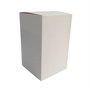 Caixas Brancas com Fundo Automático 8x13x8cm C/50und.