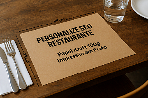2500 Jogos Americano de Papel Personalizado