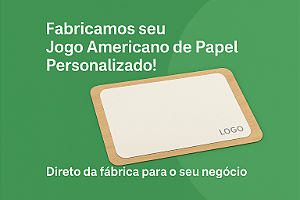 5000 Jogos Americano de Papel Personalizado