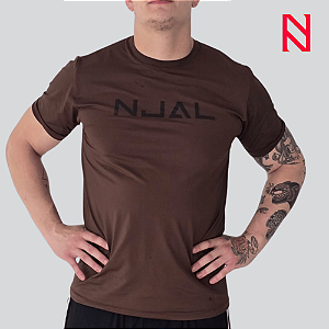 Camiseta Dryfit Marrom