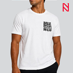 Camiseta Marculina Irmã marluce Dale Bicuda Branca