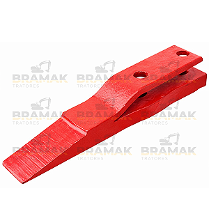 Dente de Caçamba E157559 para Carregadeira Case W20 Alta Resistência