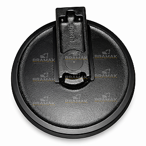 Roda Guia com Mancal Hyundai | Código 81N613010 | Alta Resistência para Escavadeiras