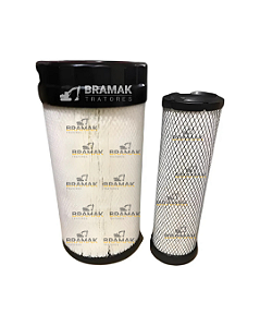 KIT FILTRO DE AR INTERNO E EXTERNO TR28020|TR28030 PERKINS