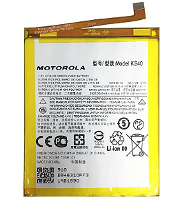 Bateria KS-40 (Moto E6 Play / E6s / E6i) Original Nacional