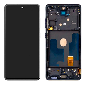 Frontal Samsung S20 Fe com aro Oled