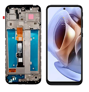 Frontal Moto G31 com aro Original Nacional