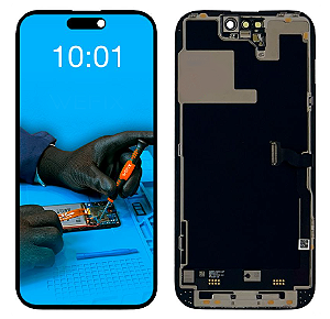 Frontal Iphone 14 Pro sem ci Oled Plaquê