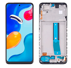 Frontal Xiaomi Note 11 4g Oled Plaquê com aro