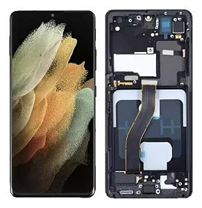 Frontal S21 Ultra Soft Oled Com Aro