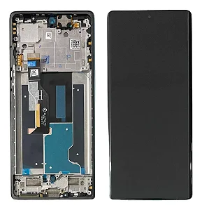 Frontal Moto Edge 50 Fusion Original Nacional Com Aro