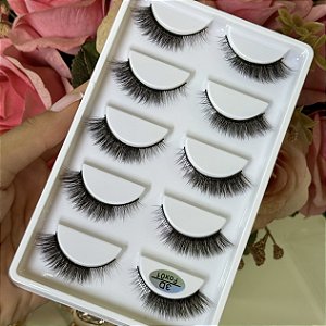 Cílios postiços premium Fox 01