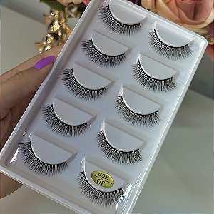 Cílios postiços premium X09