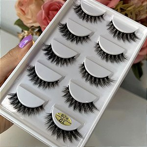 Cílios postiços premium X08