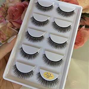 Cílios postiços premium X13